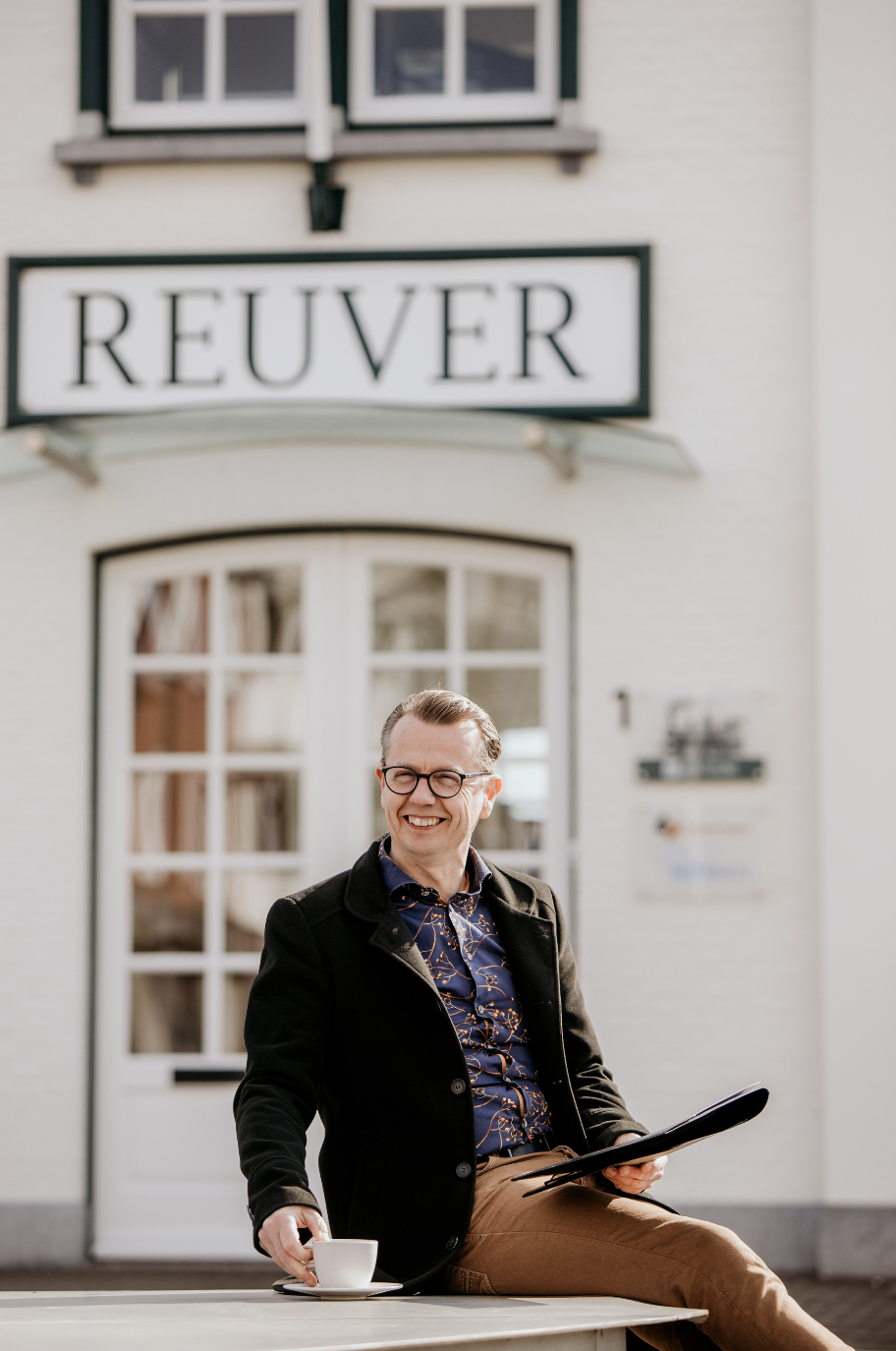 Having a portrait photo taken